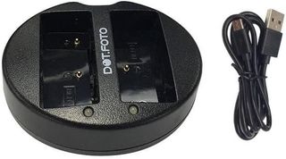 Dot.Foto BLH-1 USB Cargador Doble (BCH-1 Tipo)