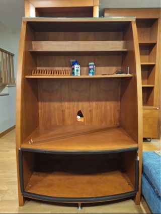 Mueble salón cerezo completo