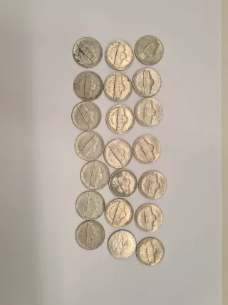 Monedas de 5 centavos