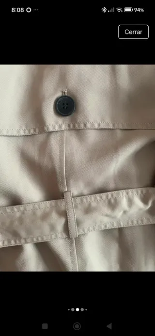 Gabardina Vero Moda Beige