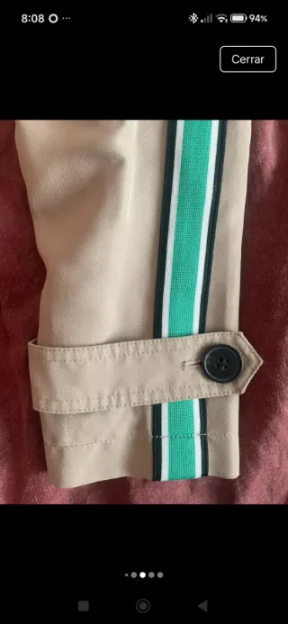 Gabardina Vero Moda Beige