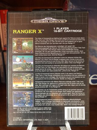 Ranger X Mega Drive Sega
