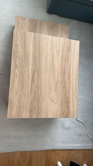 Mesa auxiliar madera estilo nórdico