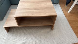 Mesa auxiliar madera estilo nórdico
