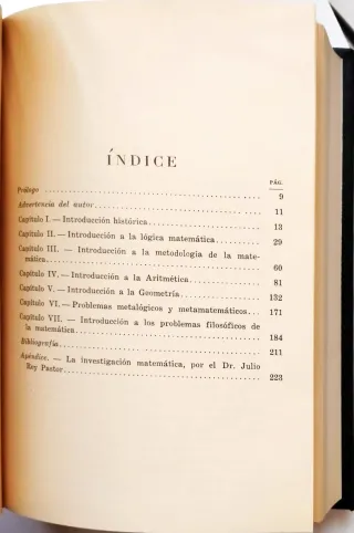 Fundamentos y Lógica en la Matemática