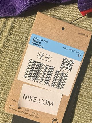 Camiseta Nike Total 90 Morada