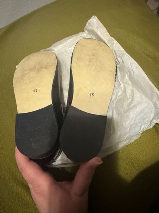 Zapatos de comunión negros charol