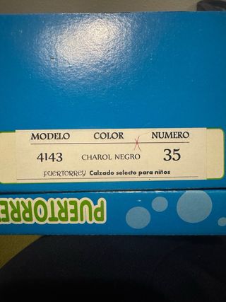 Zapatos de comunión negros charol