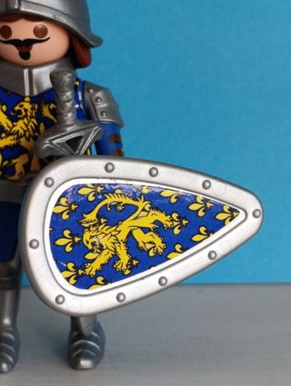 Playmobil Guerrero Medieval Custom Francia
