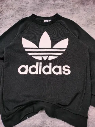 Sudadera Adidas Originals Oversize Negra Mujer Dep