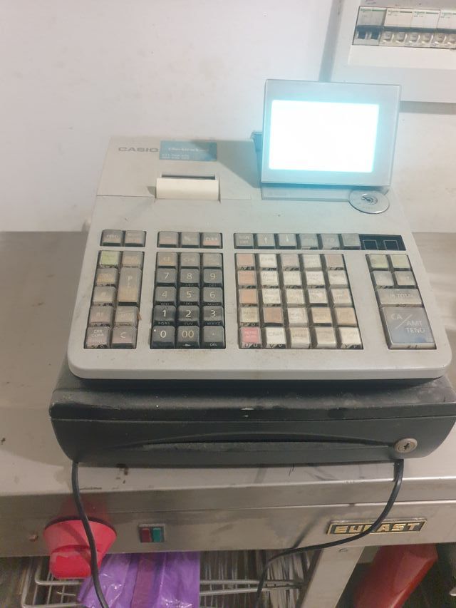 Caja Registradora Casio Antigua