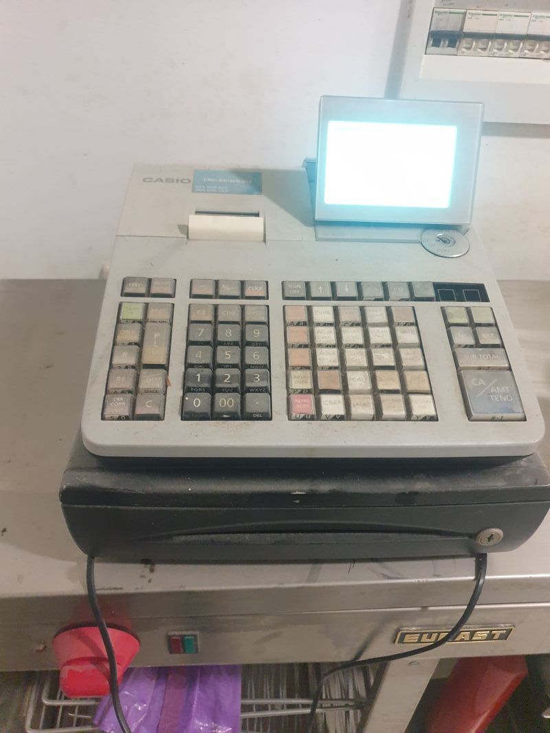Caja Registradora Casio Antigua