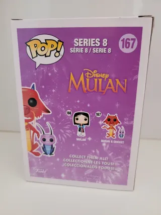 Funko Pop Disney 167 Mushu & Cricket