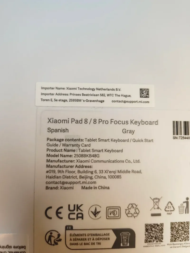 Xiaomi Pad 8 Pro + Xiaomi Pad Focus Keyboard afbeelding 7