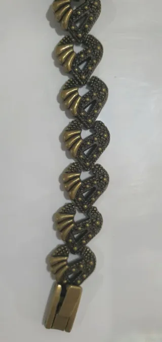 Reloj vintage mujer bronce estilo barroco pulsera