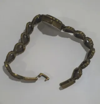 Reloj vintage mujer bronce estilo barroco pulsera