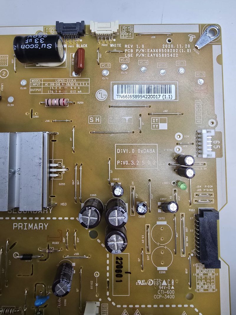 Despiece TV LG 65QNED7S6QA afbeelding 8