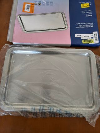 Tramontina Bandeja Rectangular Acero Inoxidable 48 cm