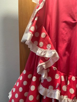 Falda Rociera Niña Lunares