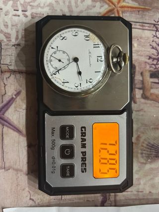 Orologio da tasca Mi-Cronometry in argento