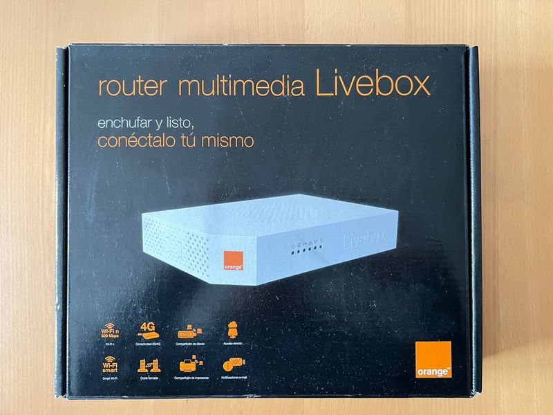 Router Orange Livebox multimedia