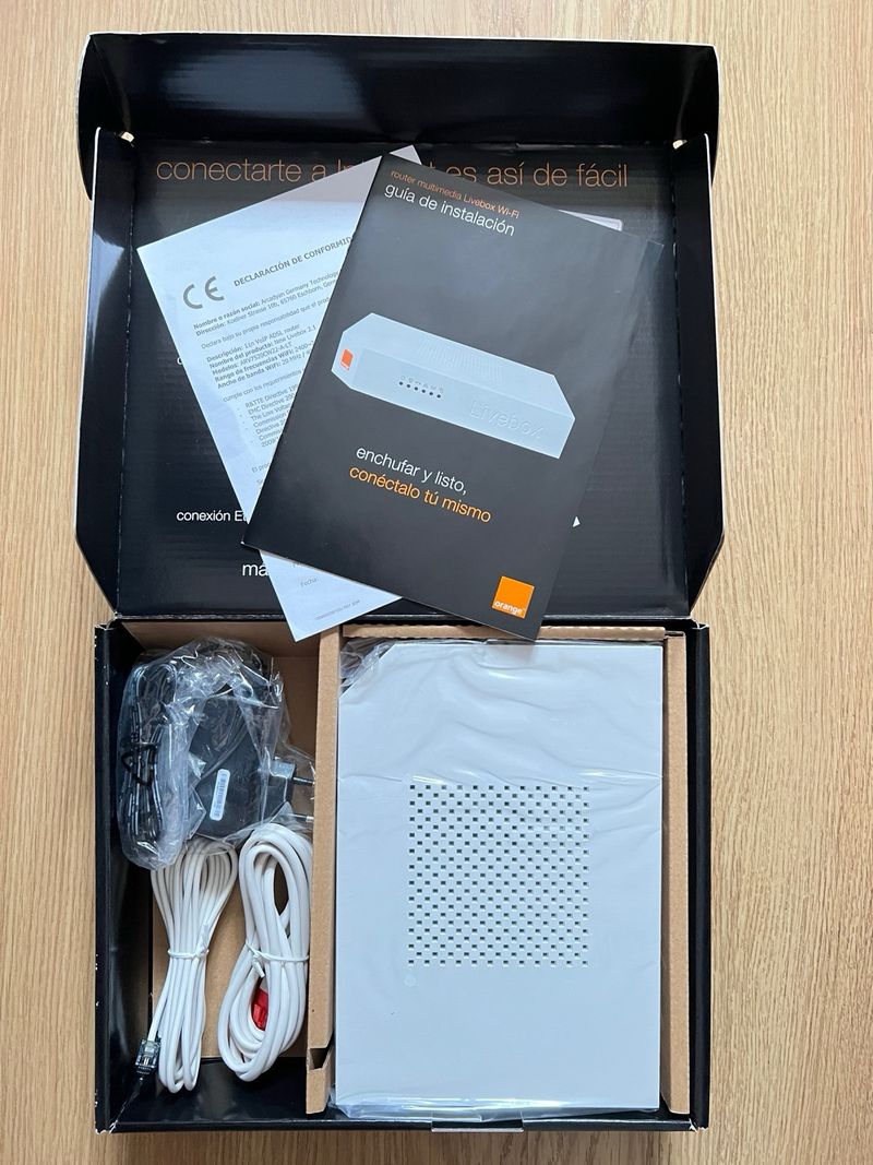 Router Orange Livebox multimedia afbeelding 4