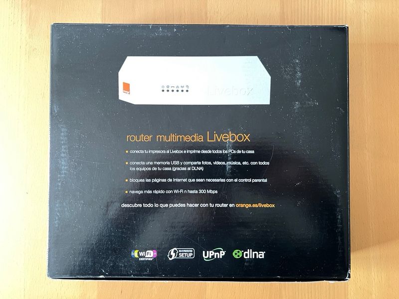 Router Orange Livebox multimedia afbeelding 2