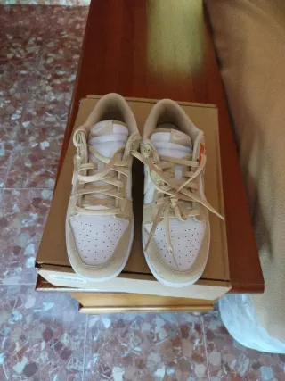 Zapatillas Nike Dunk Beige/Blanco Originales