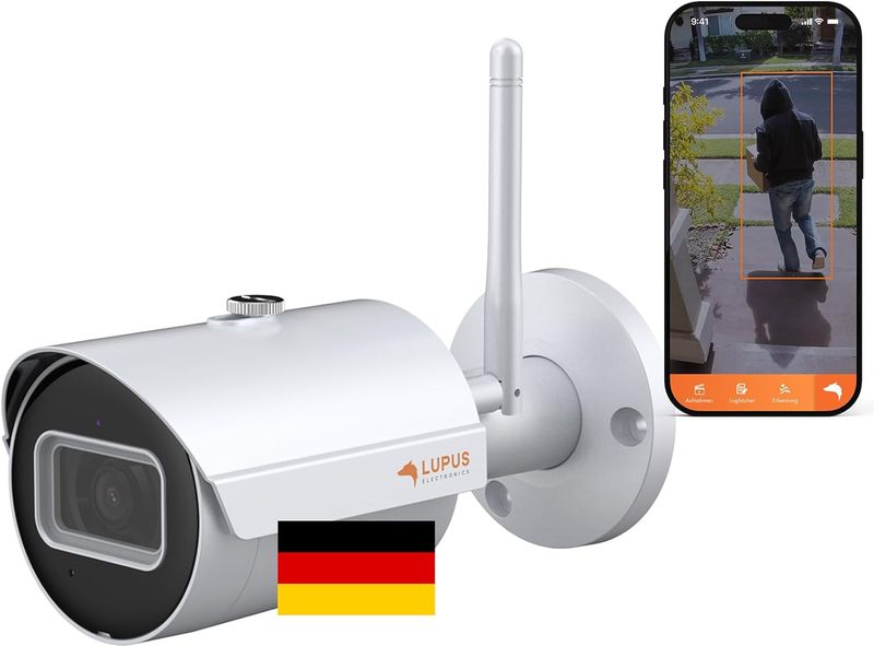 Lupus LE202 WLAN IP Mini Cámara Vigilancia