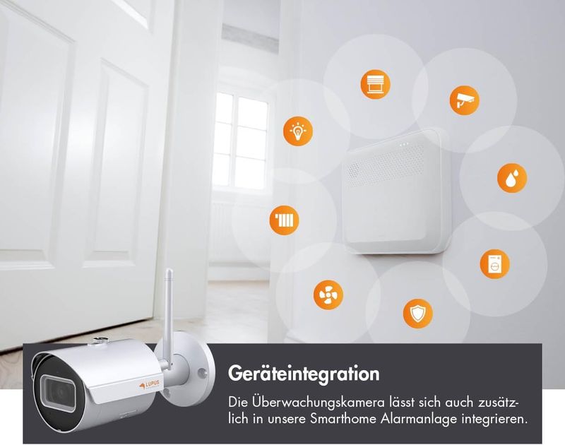 Lupus LE202 WLAN IP Mini Cámara Vigilancia afbeelding 6
