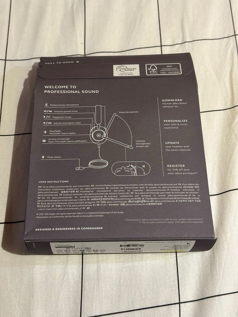 Auriculares Jabra Evolve2 40 NUEVOS afbeelding 2