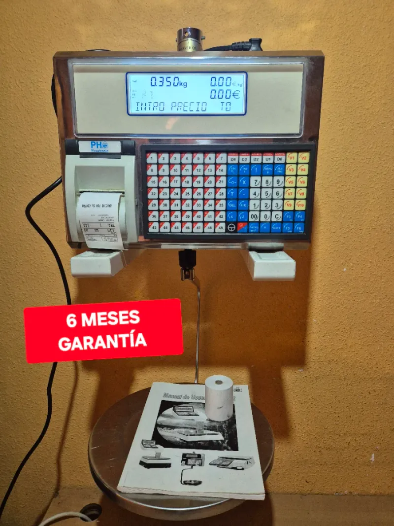 Balanza EPELSA JUPITER con ticket y garantía