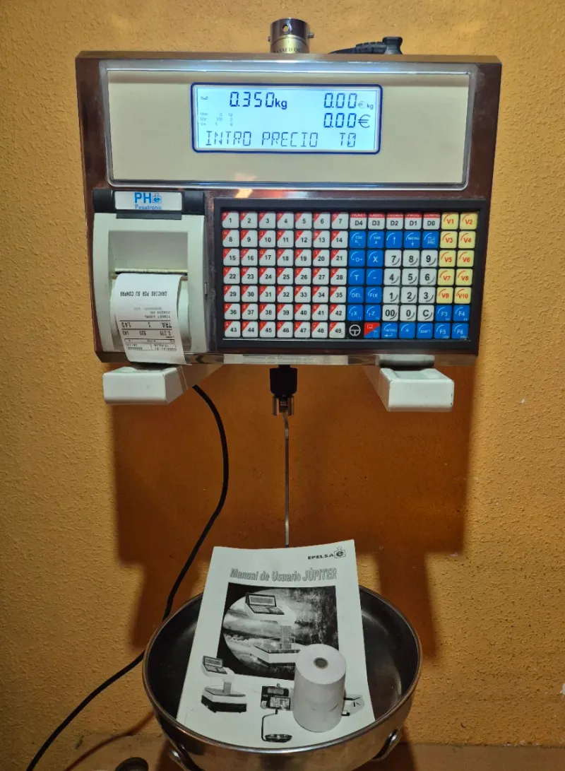 Balanza EPELSA JUPITER con ticket y garantía afbeelding 3
