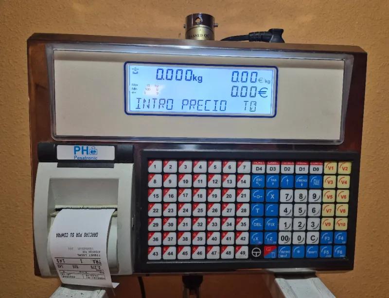 Balanza EPELSA JUPITER con ticket y garantía afbeelding 4