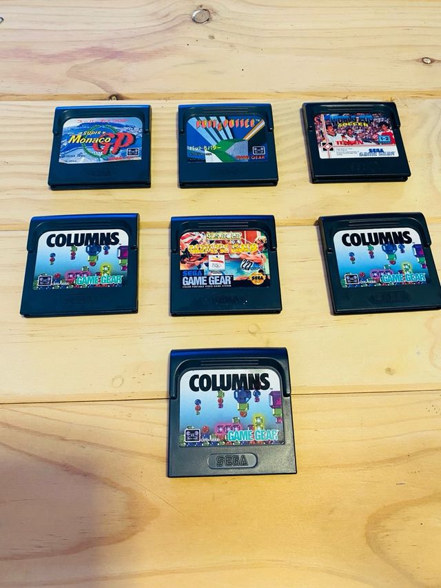Lote 7 Juegos Sega Game Gear