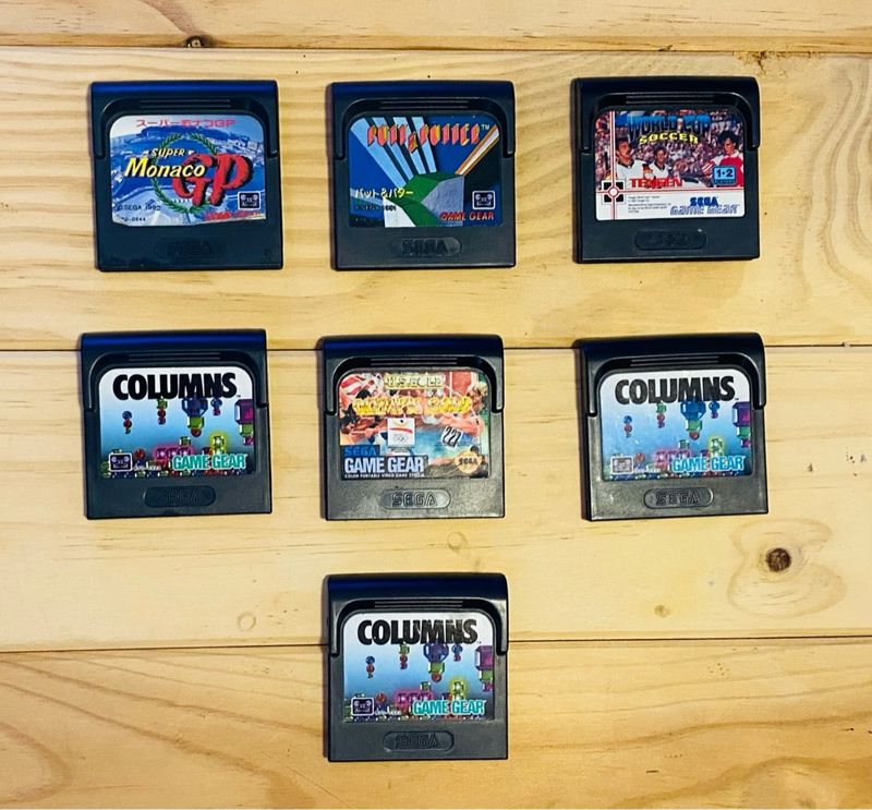 Lote 7 Juegos Sega Game Gear afbeelding 2