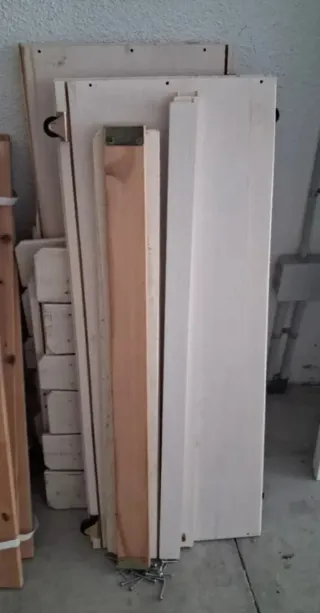 Cama Cabaña Pino 90x200cm + 2 cajones XXL ruedas