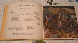Vinili 78 giri Re Magi Durium 1944 Illustrato