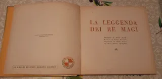 Vinili 78 giri Re Magi Durium 1944 Illustrato