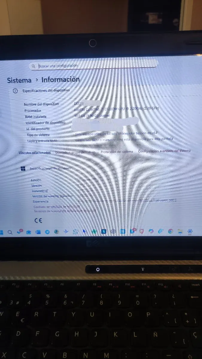 Portátil Dell XPS 15 Plata y Negro afbeelding 5