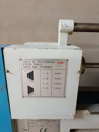 Torno para madera copiador semiautomático Talpe