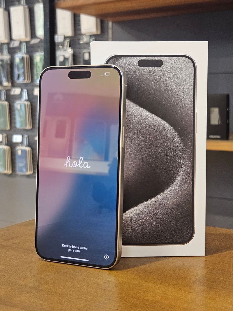 IPHONE 15 PRO MAX 512GB BLANCO BATE. 100% afbeelding 4
