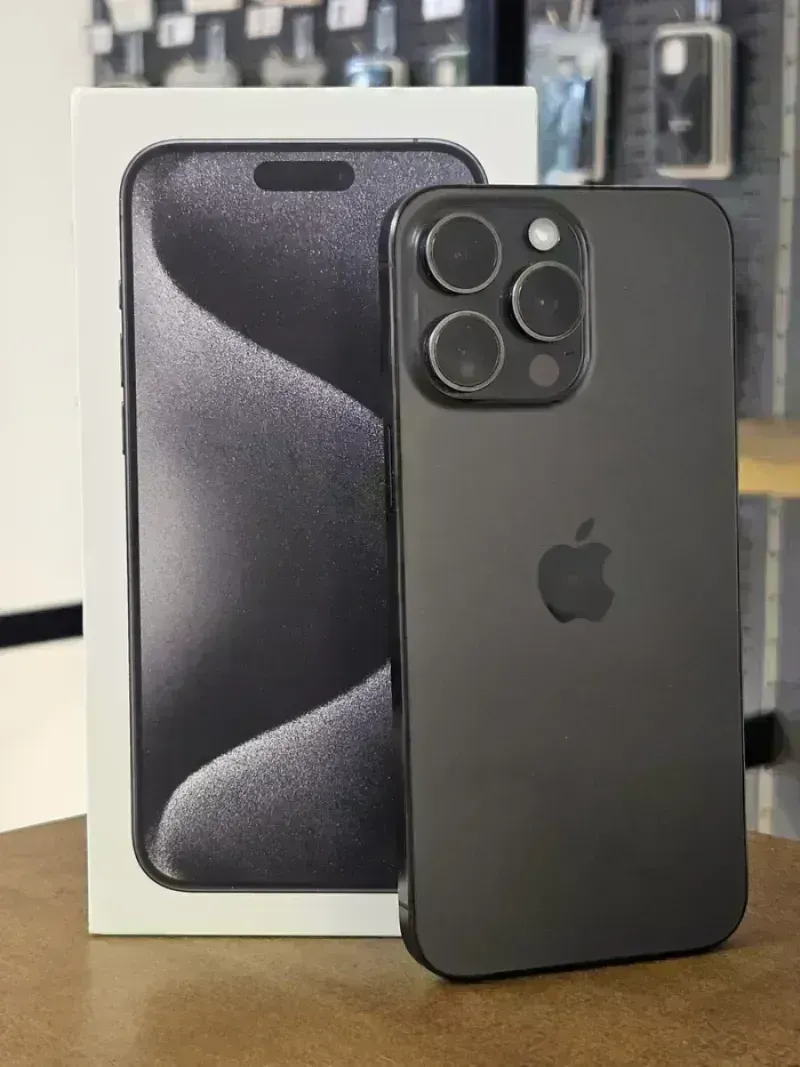 IPHONE 15 PRO MAX 512GB NEGRO BATERIA 100% afbeelding 3