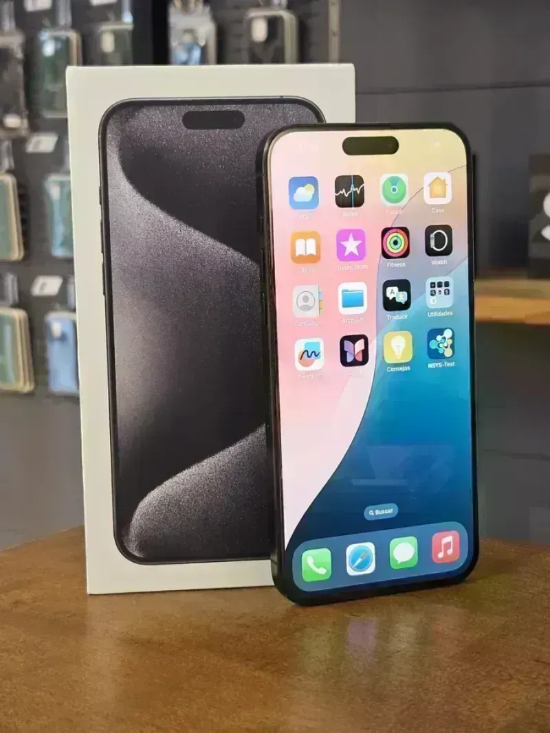 IPHONE 15 PRO MAX 512GB NEGRO BATERIA 100% afbeelding 4
