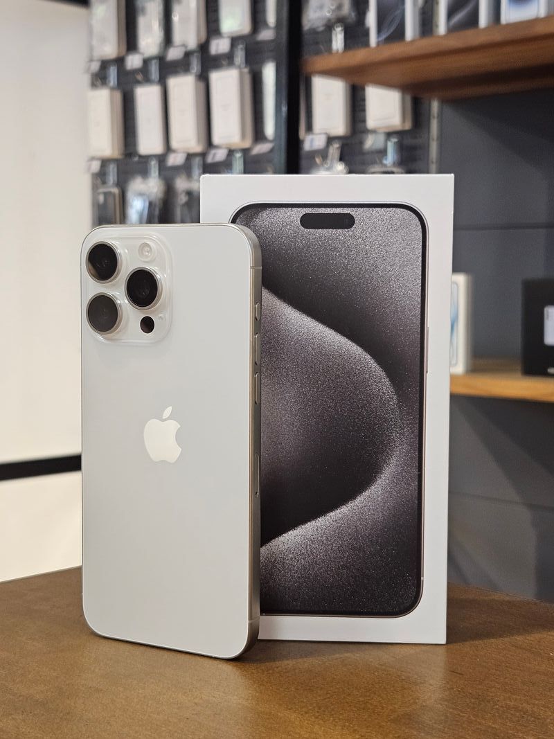 IPHONE 15 PRO MAX 512GB BLANCO BATERIA 100%