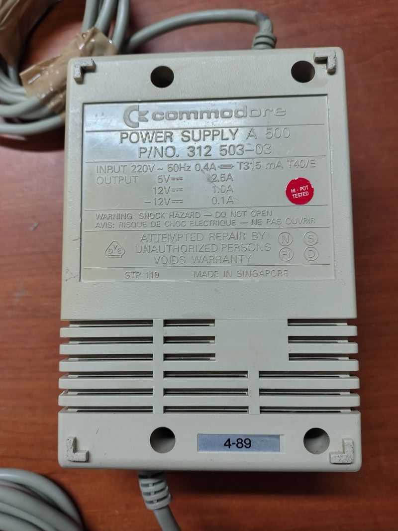 Alimentador Commodore Amiga 500 Versión Pesada afbeelding 2