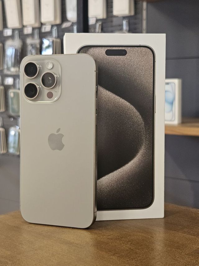 IPHONE 15 PRO MAX 1TB TITANIO BATERIA 100%