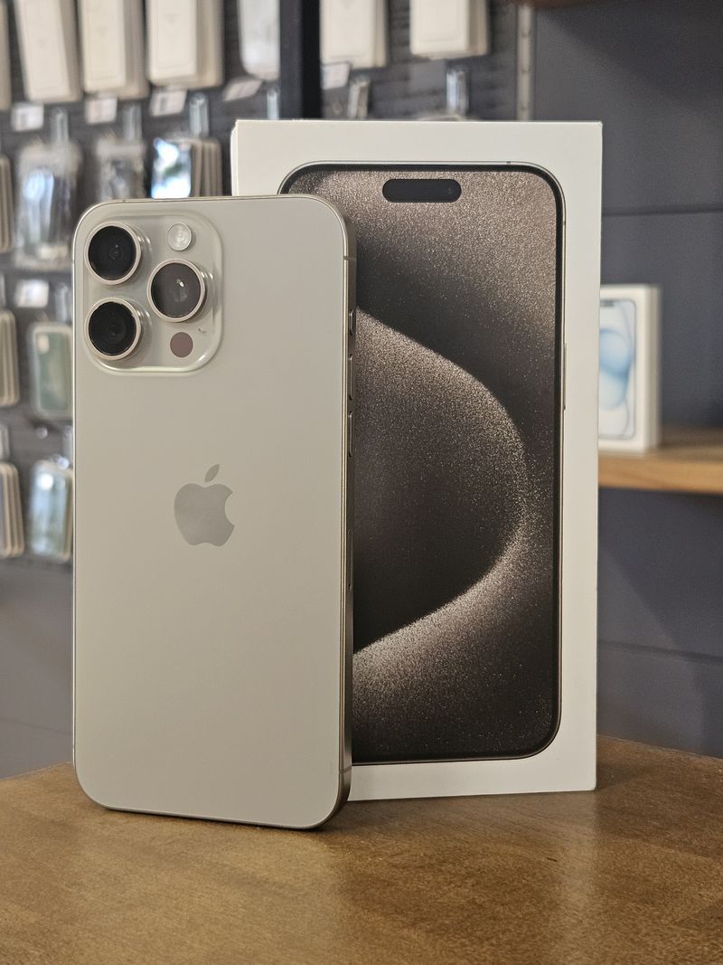 IPHONE 15 PRO MAX 1TB TITANIO BATERIA 100%