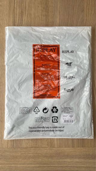 Camiseta Replay Negra Talla M Nueva