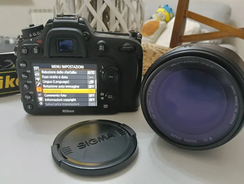 Nikon D7200 come nuova + tele Sigma 28-200 mm afbeelding 3